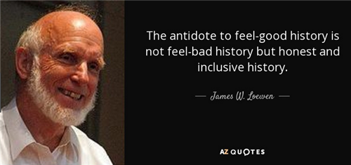 Lies My Teacher Told Me by James Loewen - Words | Help Me